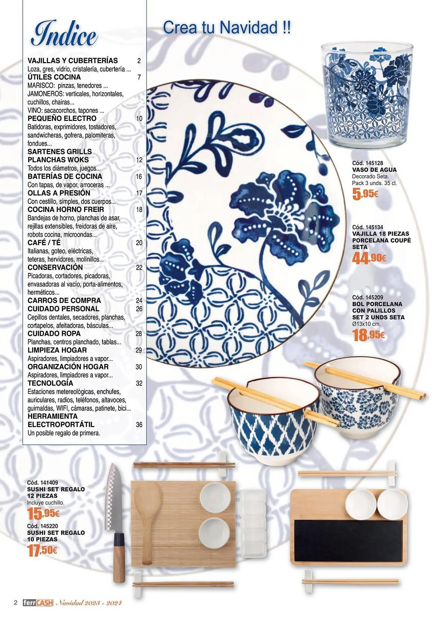 Catálogo de Folleto Ferrcash 25 de noviembre al 8 de enero 2024 - Página 2