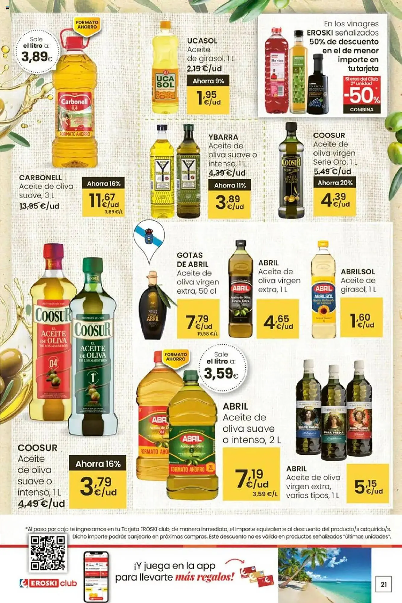 Catálogo de Folleto Eroski 29 de mayo al 10 de junio 2025 - Página 21