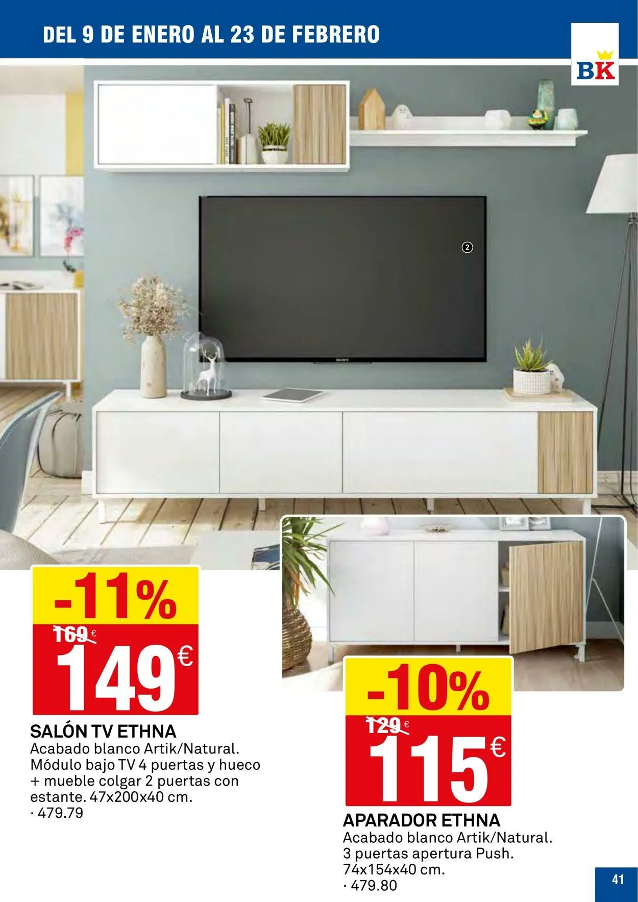 Catálogo de Bricoking Oferta actual 23 de enero al 6 de febrero 2025 - Página 41