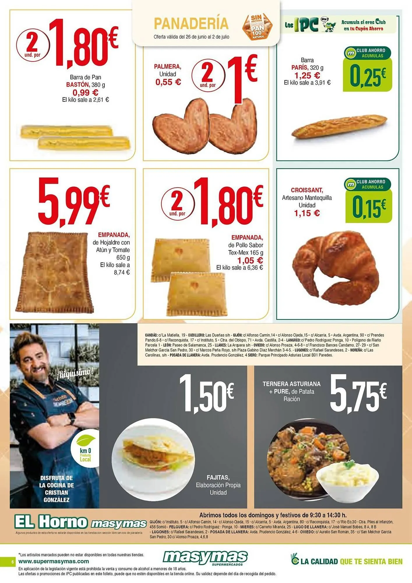 Catálogo de Folleto Masymas 26 de junio al 30 de julio 2025 - Página 6