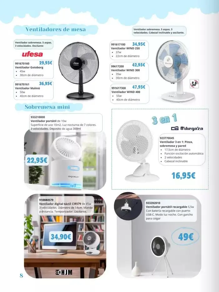 Catálogo de Especial Ventilacion 2025 2 de mayo al 30 de septiembre 2025 - Página 8