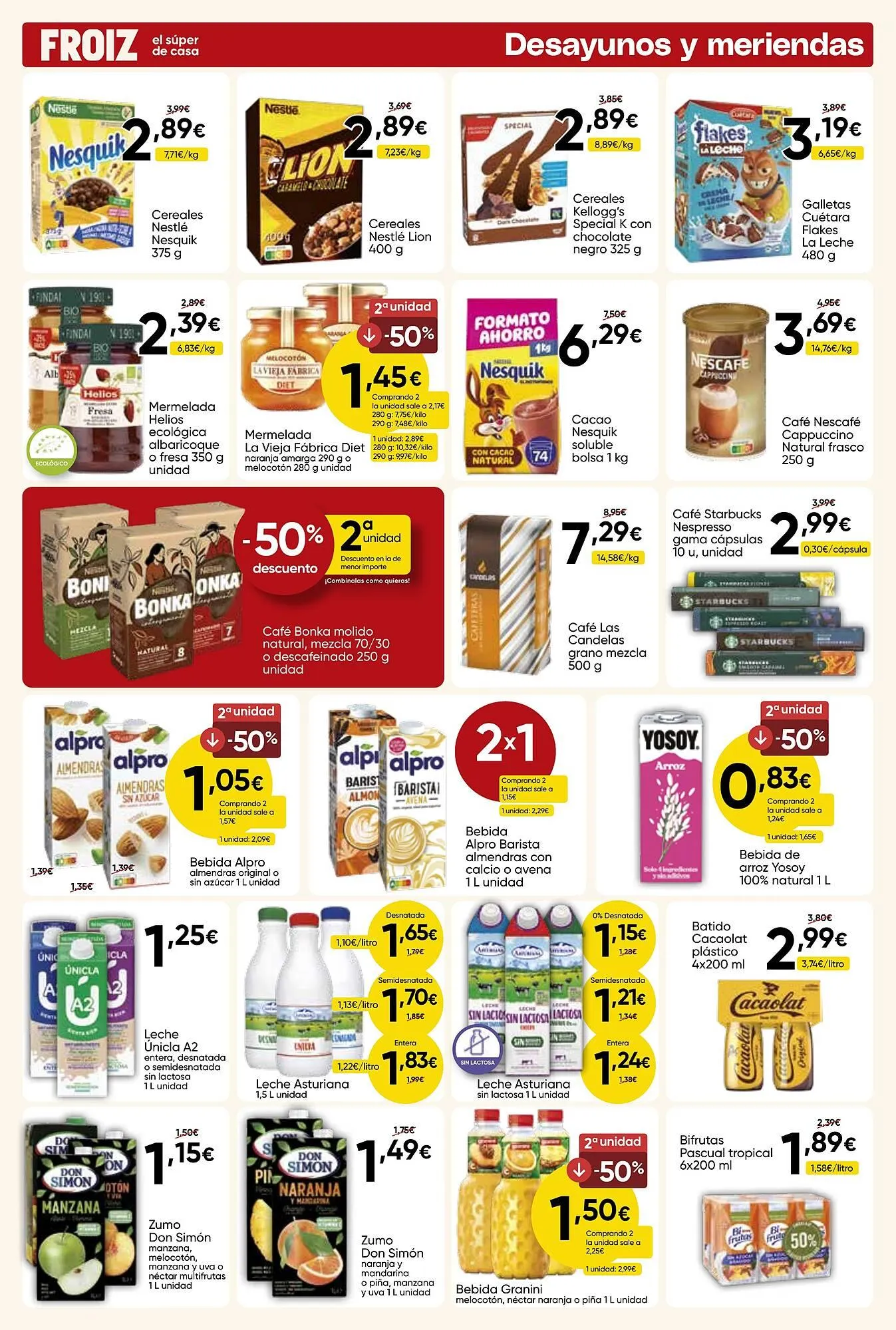 Catálogo de Folleto FROIZ 9 de abril al 27 de abril 2026 - Página 13
