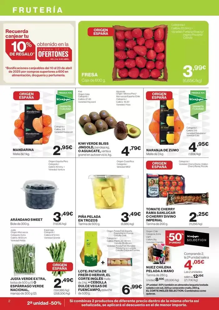 Catálogo de Nuestros Mejores Precios 10 de abril al 23 de abril 2025 - Página 2