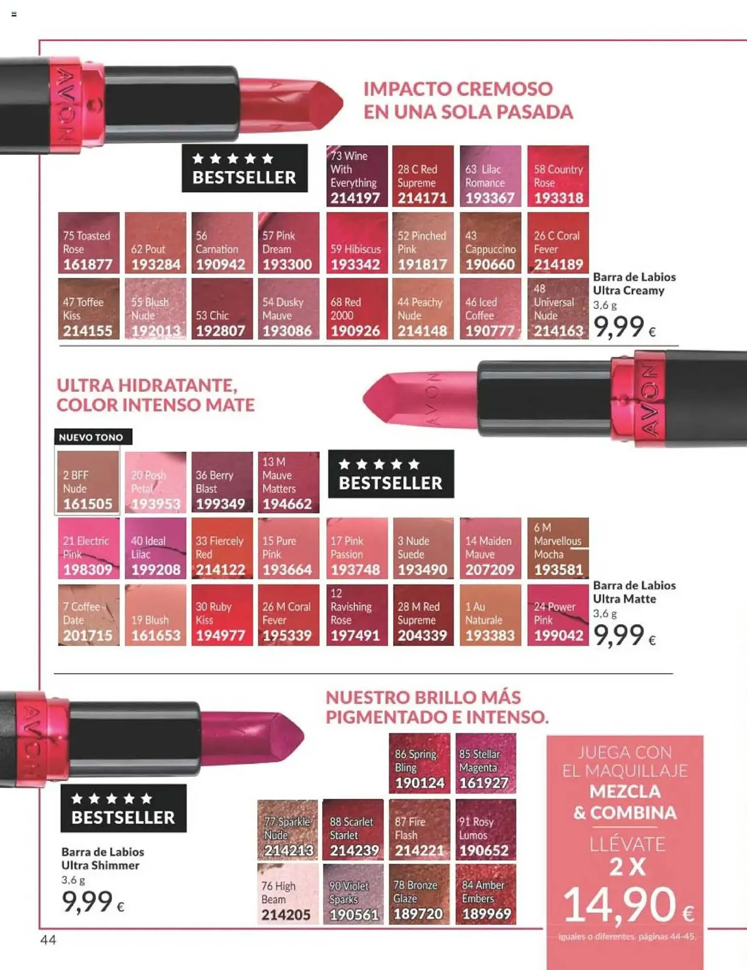 Catálogo de Catálogo AVON 1 de octubre al 31 de octubre 2025 - Página 44
