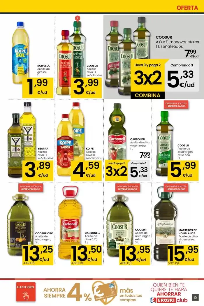 Catálogo de SUMA AHORRO HIPERMERCADOS EROSKI 2 de mayo al 13 de mayo 2025 - Página 19
