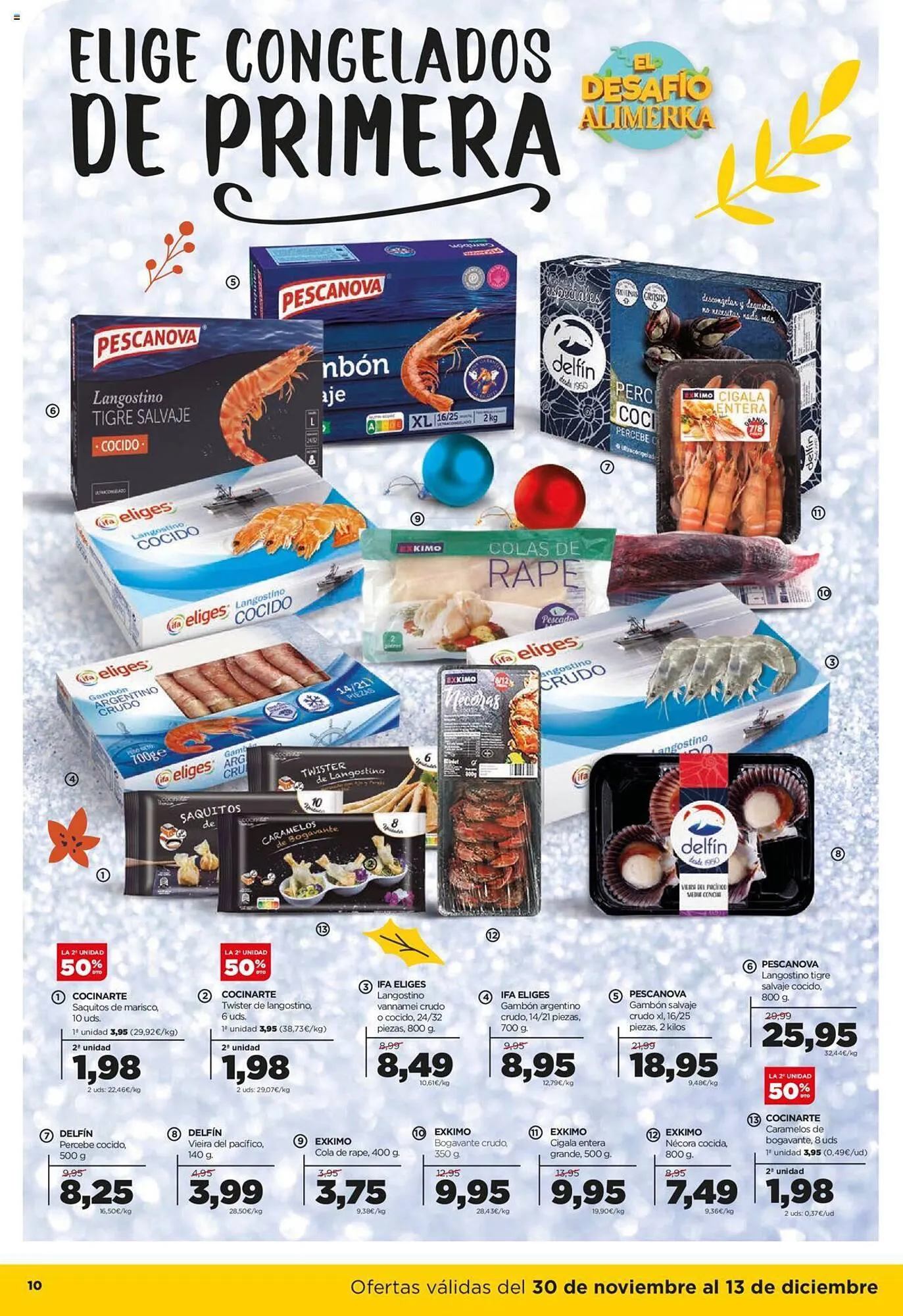 Catálogo de Folleto Alimerka 30 de noviembre al 13 de diciembre 2023 - Página 10