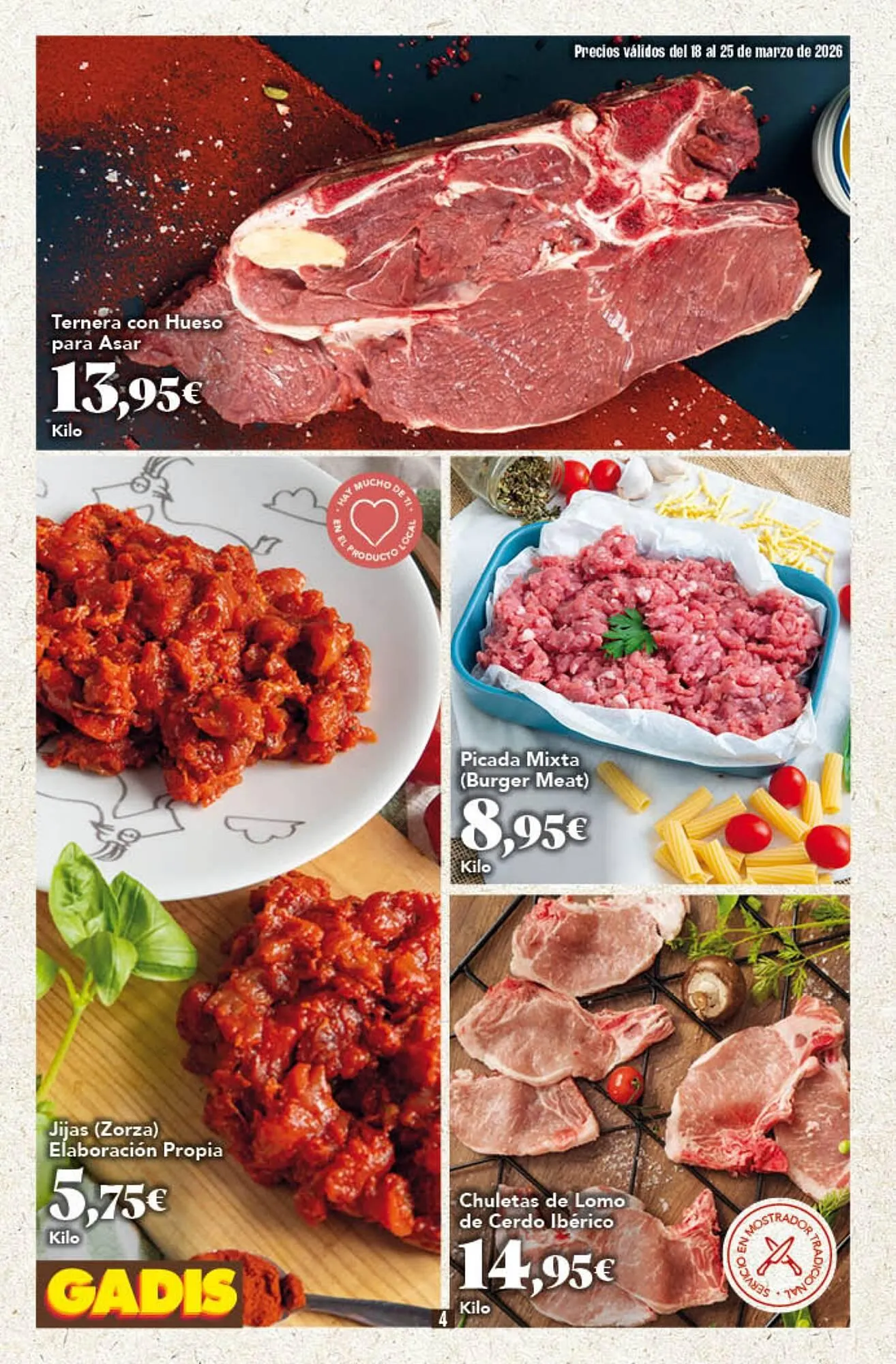 Catálogo de Folleto Gadis 18 de marzo al 25 de marzo 2026 - Página 4
