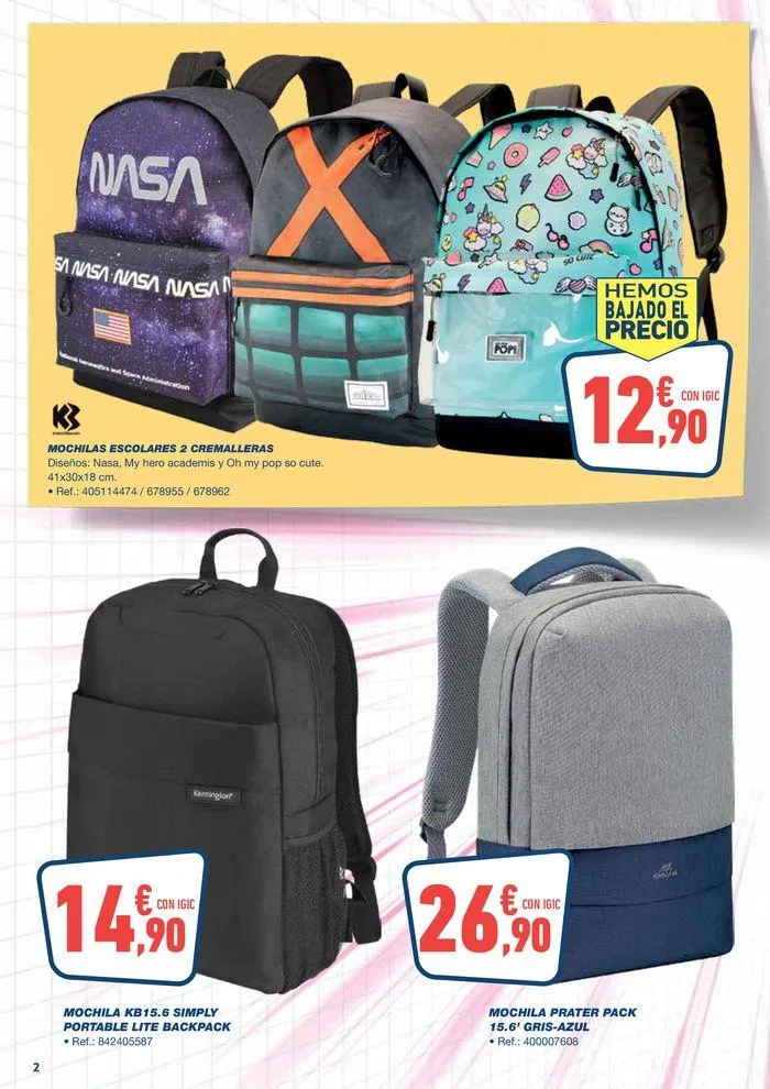 Catálogo de Volvemos al cole ¡A precios de locos! 22 de agosto al 12 de septiembre 2024 - Página 2