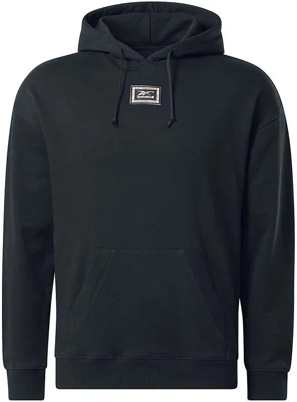 "BB BBALL HW FLEECE HOODIE" Sudadera con capucha Negro de Reebok