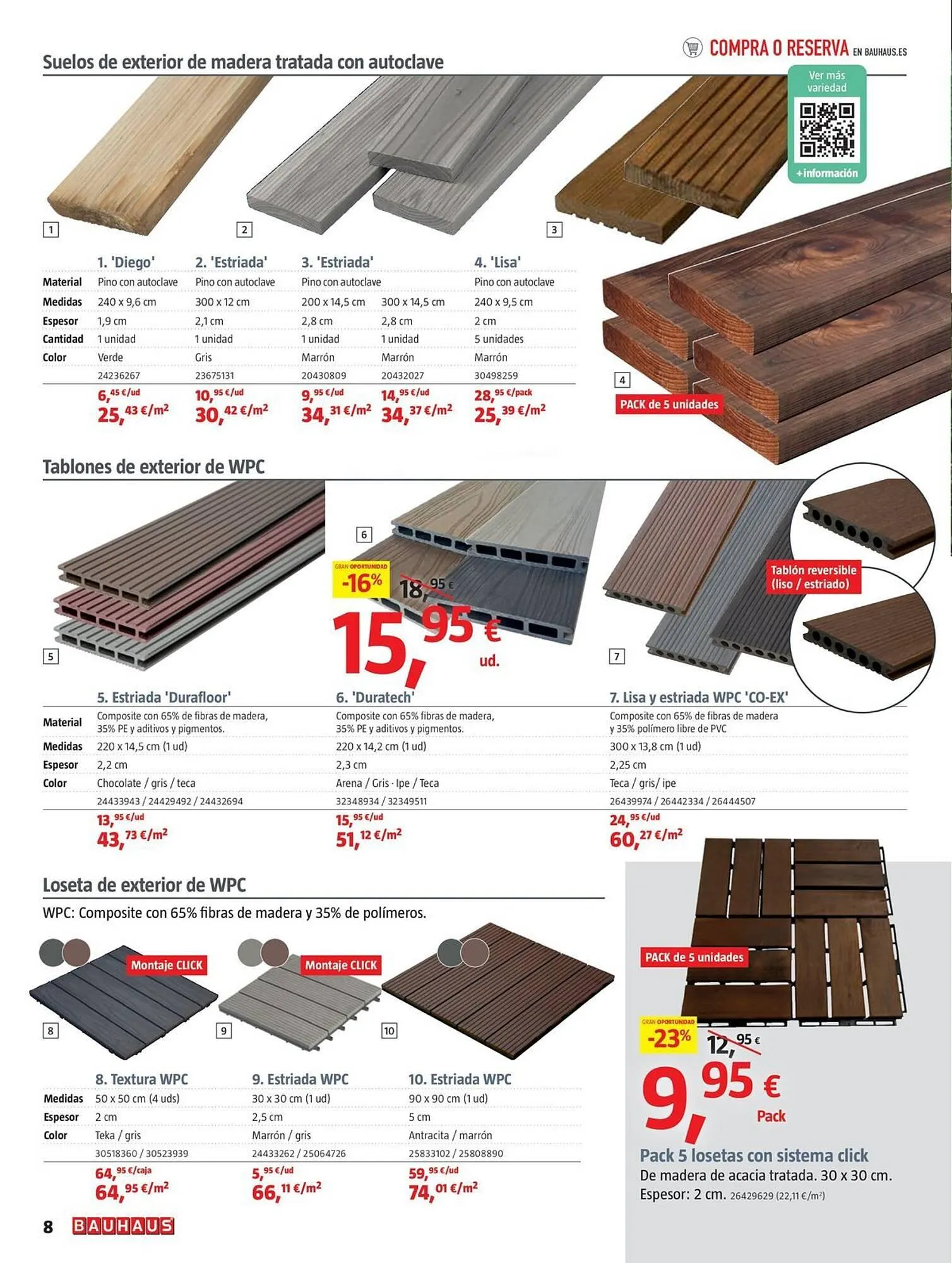 Catálogo de Folleto Bauhaus 26 de junio al 23 de julio 2025 - Página 8