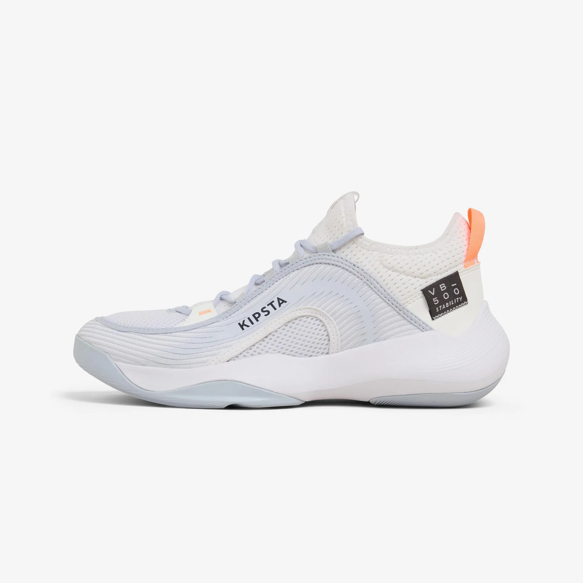 Zapatillas de voleibol Stability 500, blanco