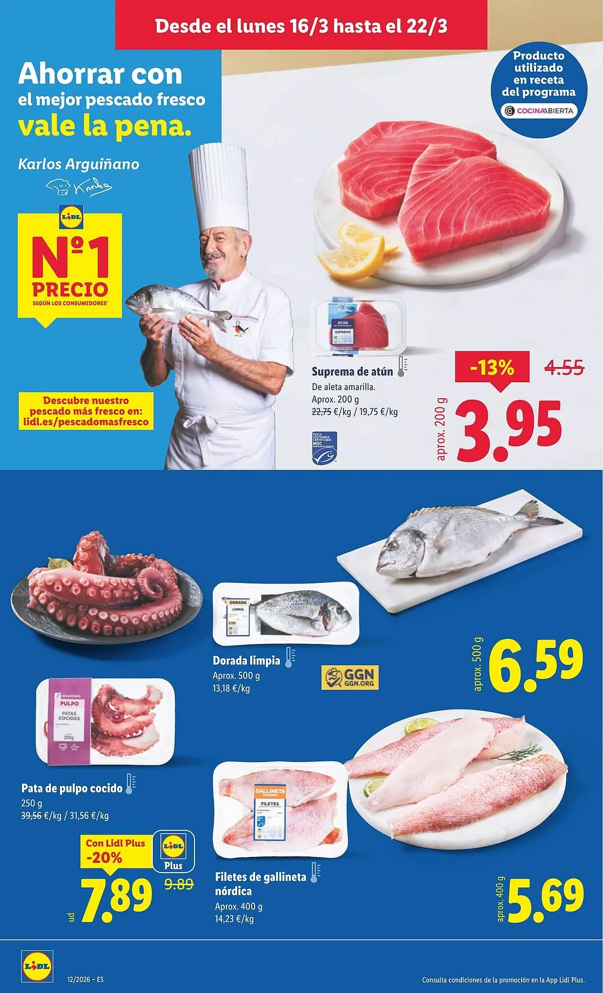 Catálogo de Catálogo Lidl 16 de marzo al 22 de marzo 2026 - Página 4