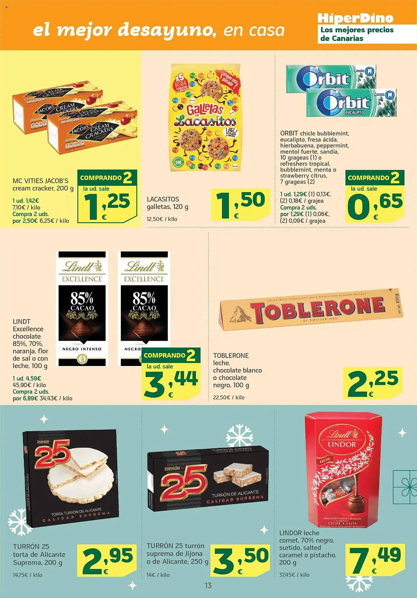 Catálogo de Folleto HiperDino 11 de noviembre al 24 de noviembre 2025 - Página 13