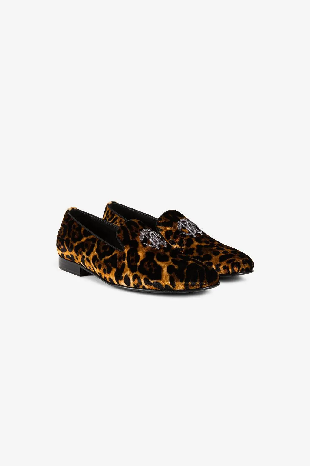 Mocasines Mirror Snake con estampado Leopard