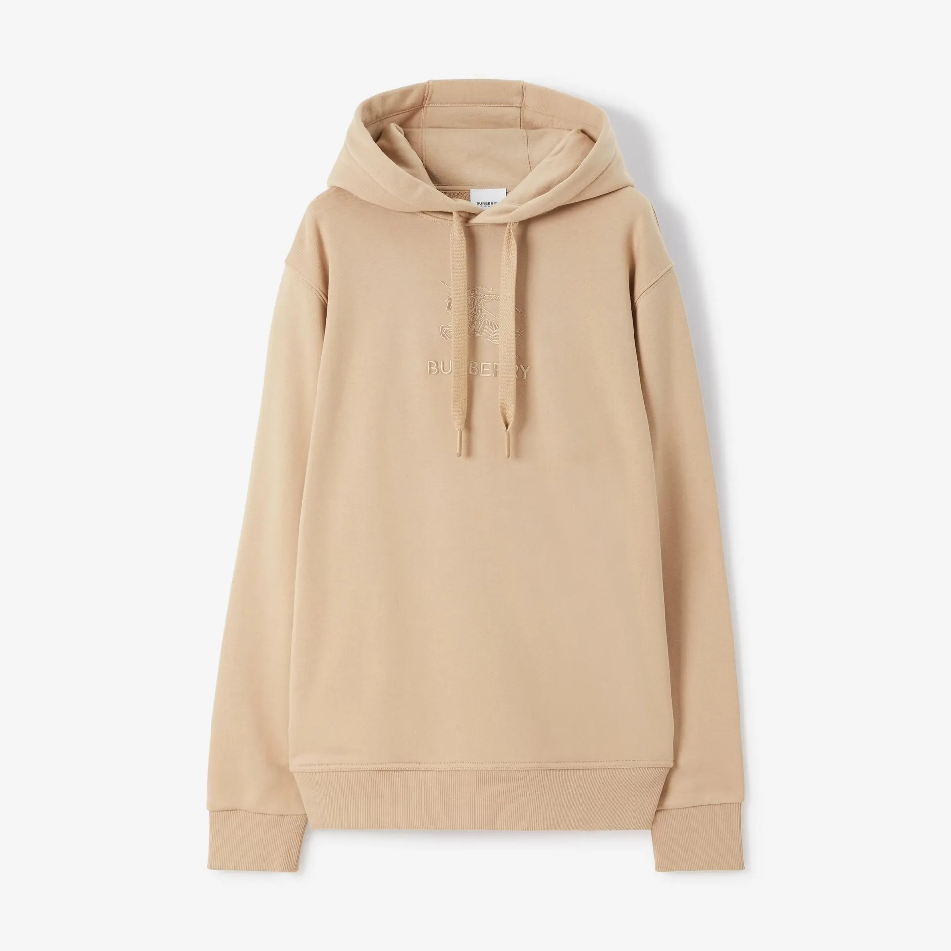 Sudadera en algodón con capucha y EKD bordado