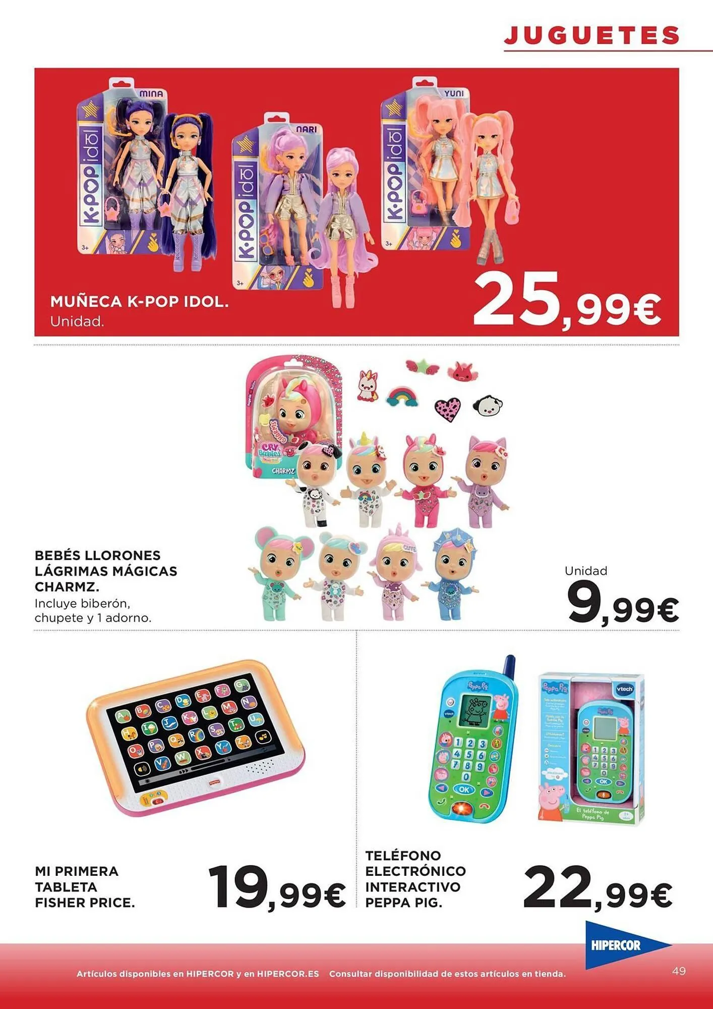 Catálogo de Catálogo Hipercor 9 de abril al 22 de abril 2026 - Página 49