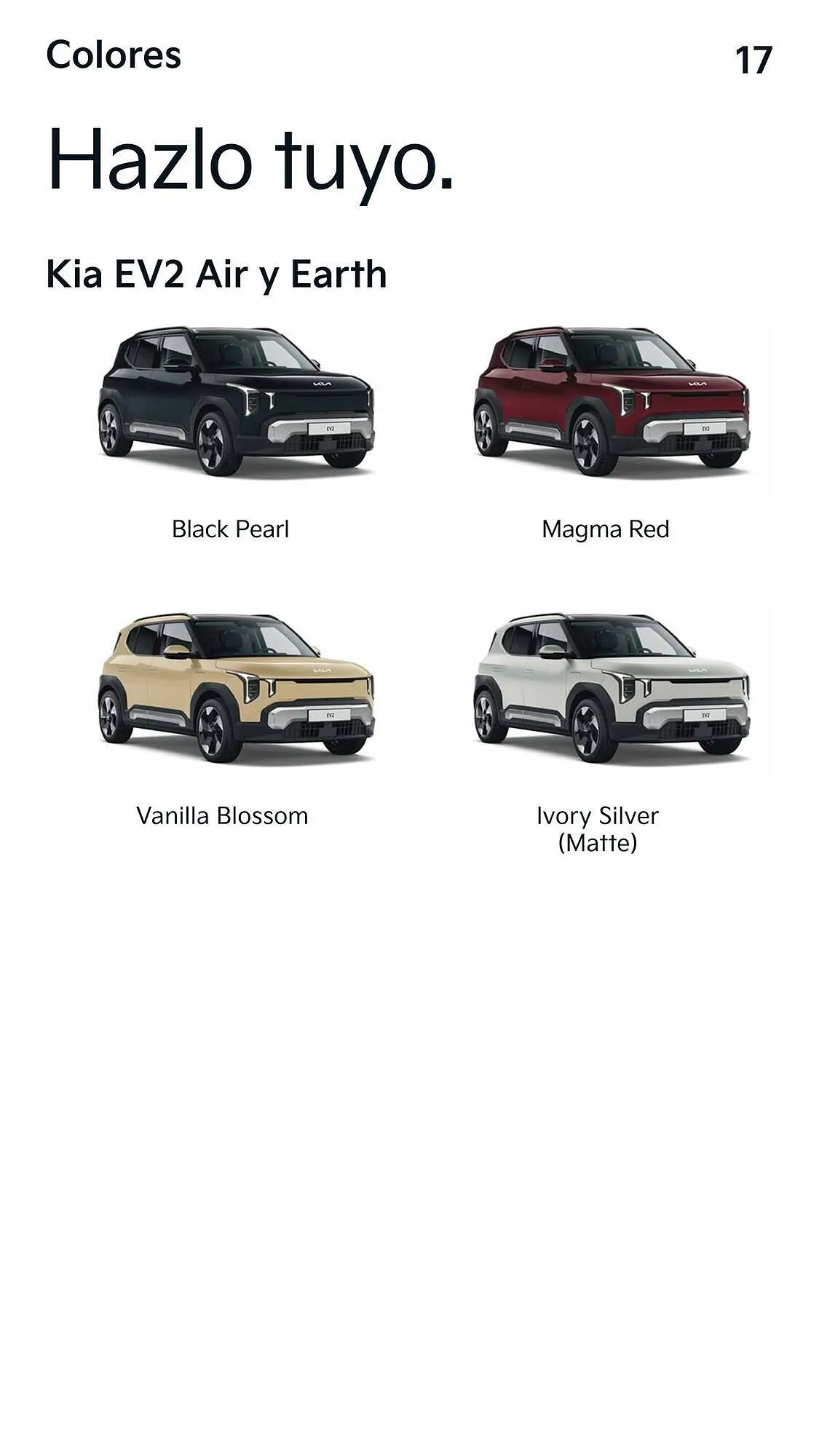 Catálogo de Folleto Kia 30 de marzo al 31 de diciembre 2026 - Página 17