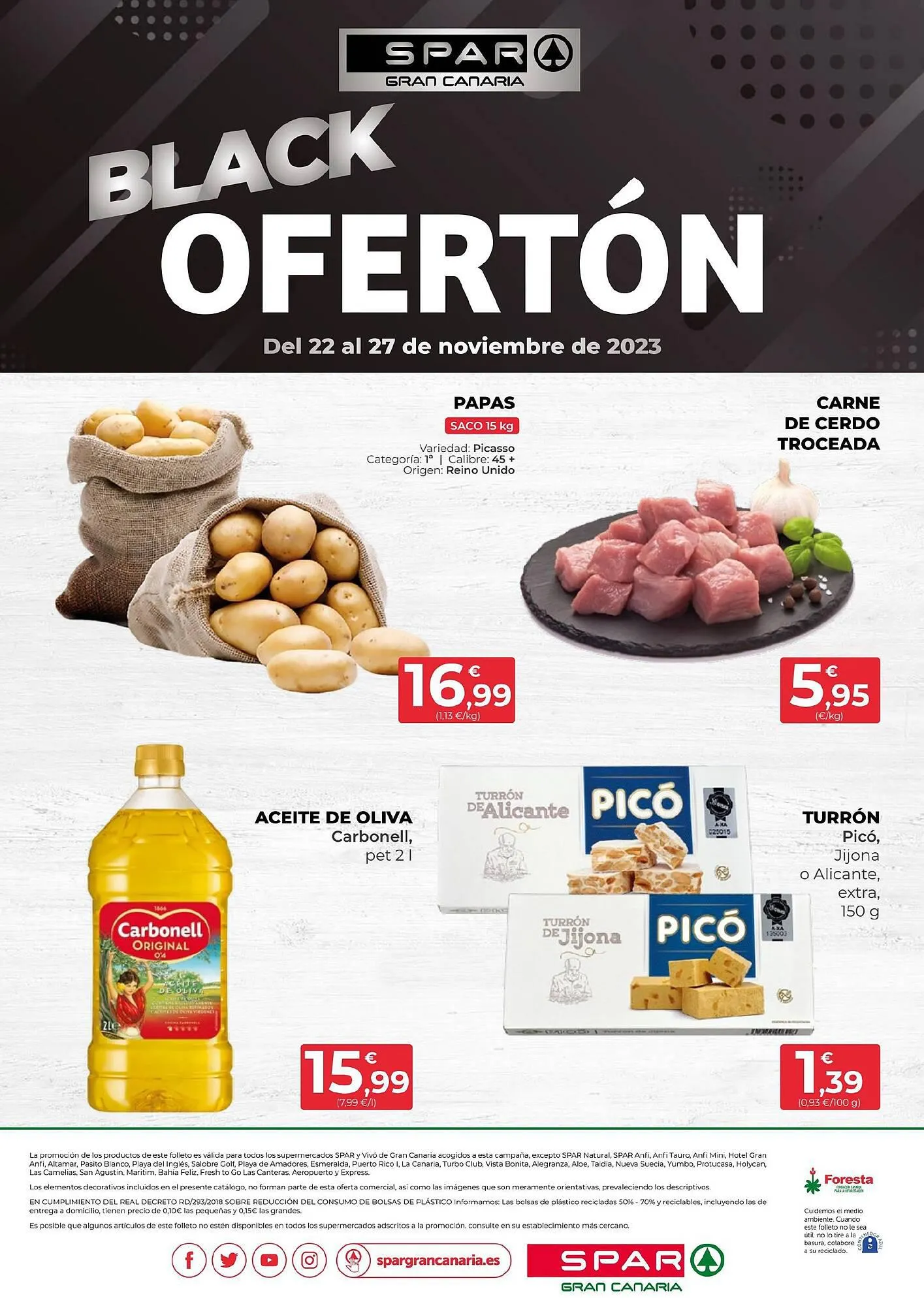 Catálogo de Folleto SPAR Gran Canaria 22 de noviembre al 27 de noviembre 2023 - Página 2