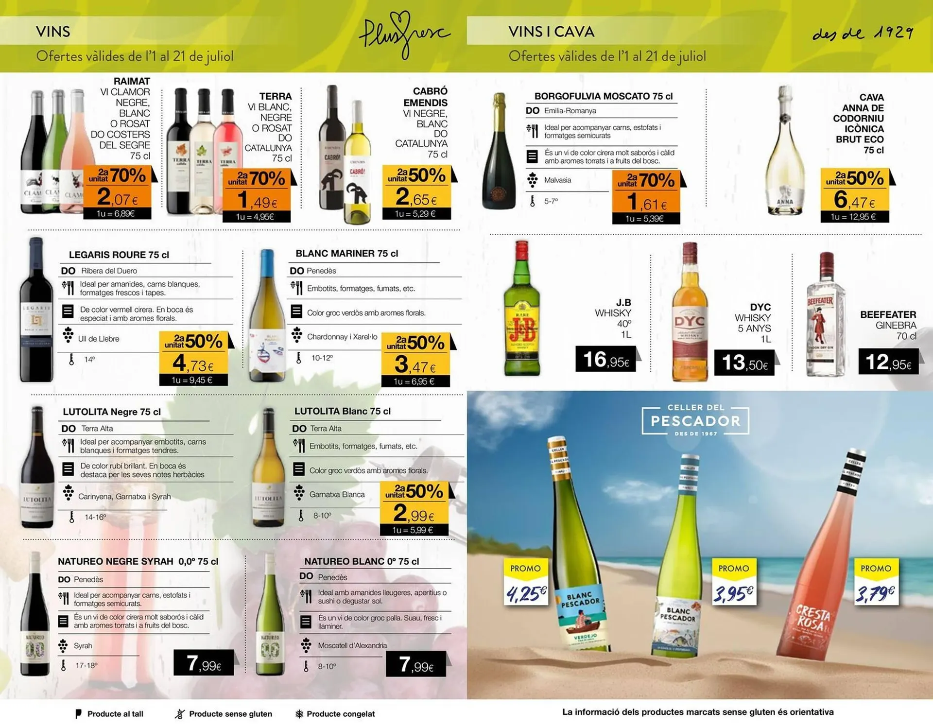 Catálogo de Folleto Plusfresc 1 de julio al 21 de julio 2025 - Página 10
