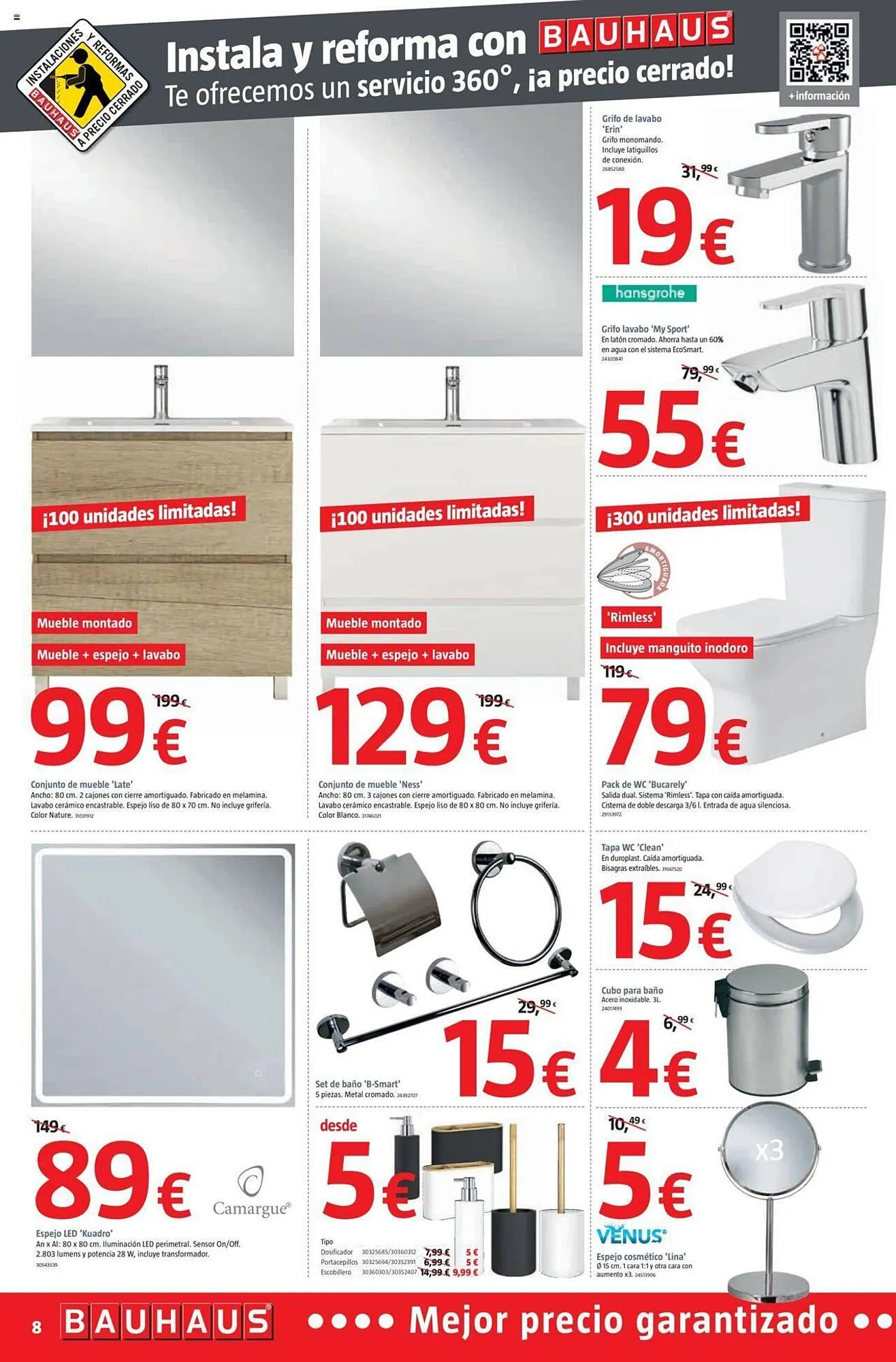 Catálogo de Folleto Bauhaus 26 de abril al 8 de mayo 2024 - Página 8