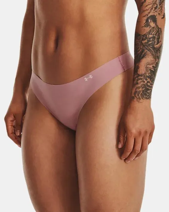 Tanga UA Pure Stretch para mujer - Paquete de 3