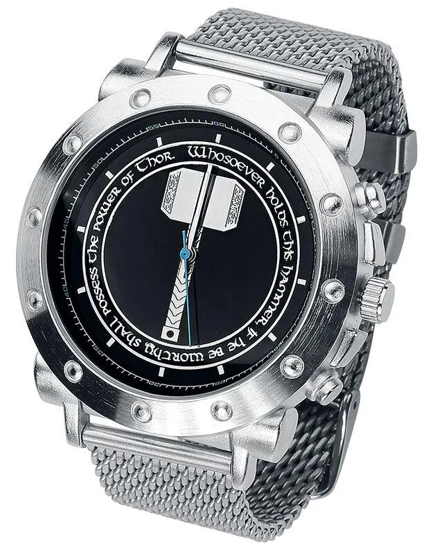 "Thor's Hammer" Relojes Plateado de Thor
