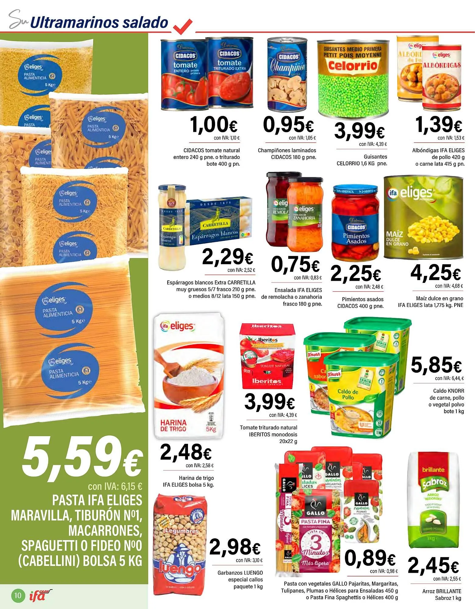 Catálogo de Folleto Cash Ifa 20 de agosto al 9 de septiembre 2025 - Página 10
