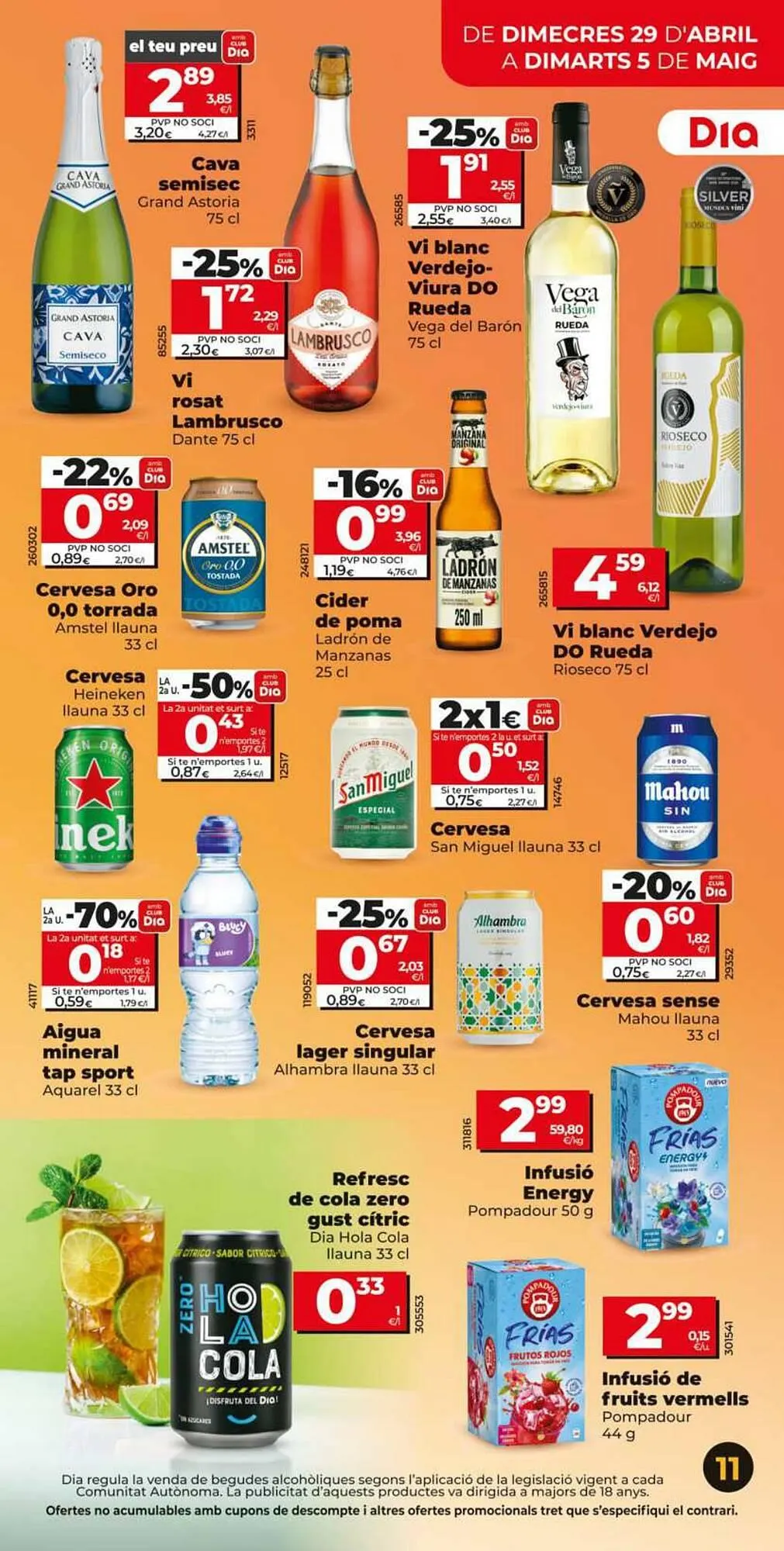 Catálogo de Folleto Dia 29 de abril al 5 de mayo 2026 - Página 11