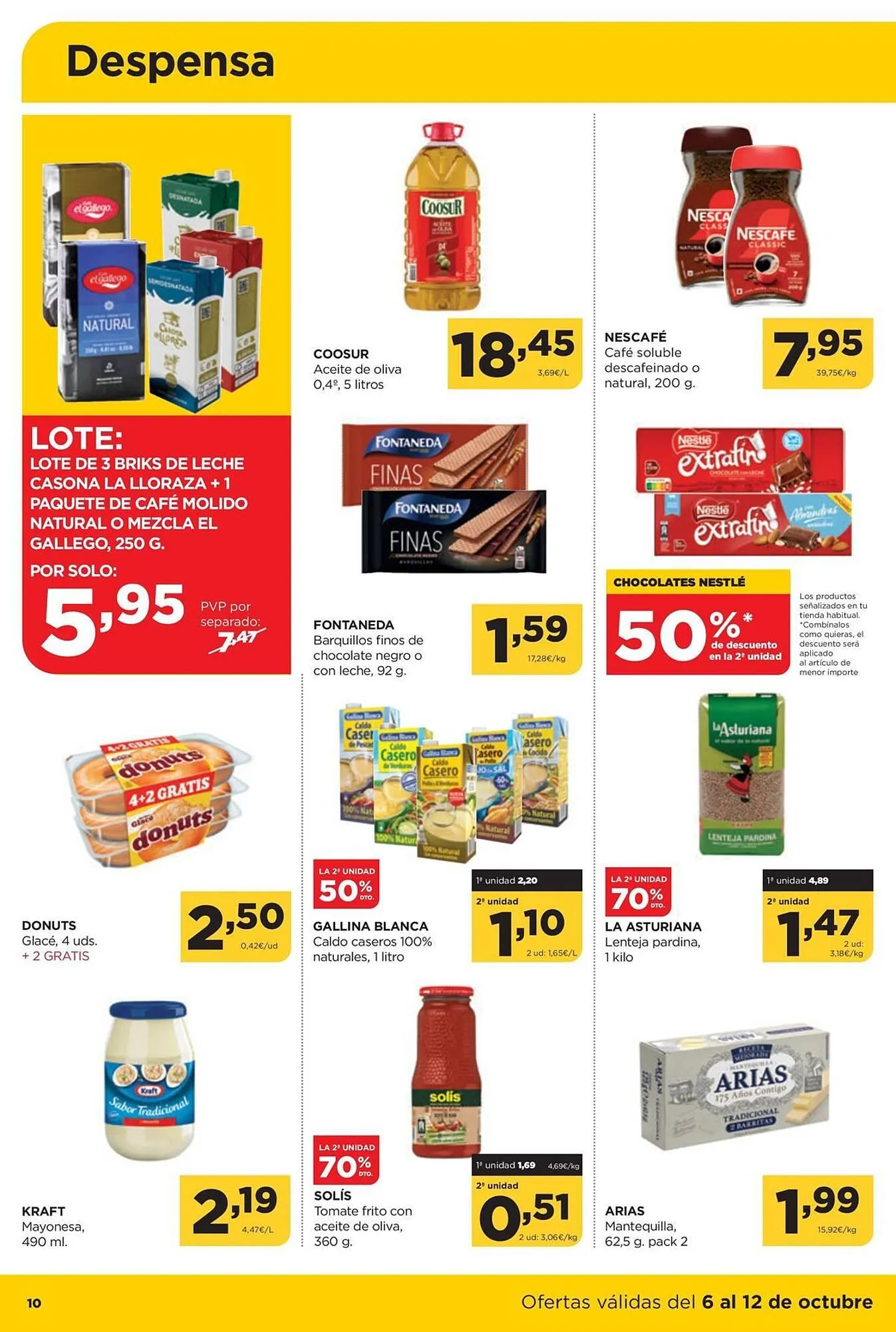 Catálogo de Folleto Alimerka 6 de octubre al 12 de octubre 2025 - Página 10