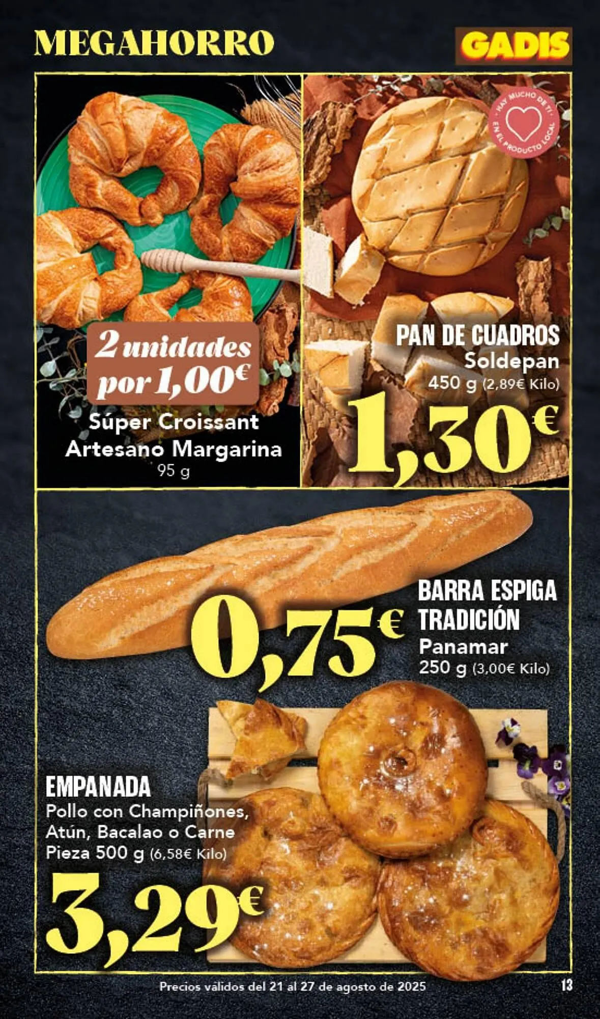 Catálogo de Folleto Gadis 21 de agosto al 27 de agosto 2025 - Página 13