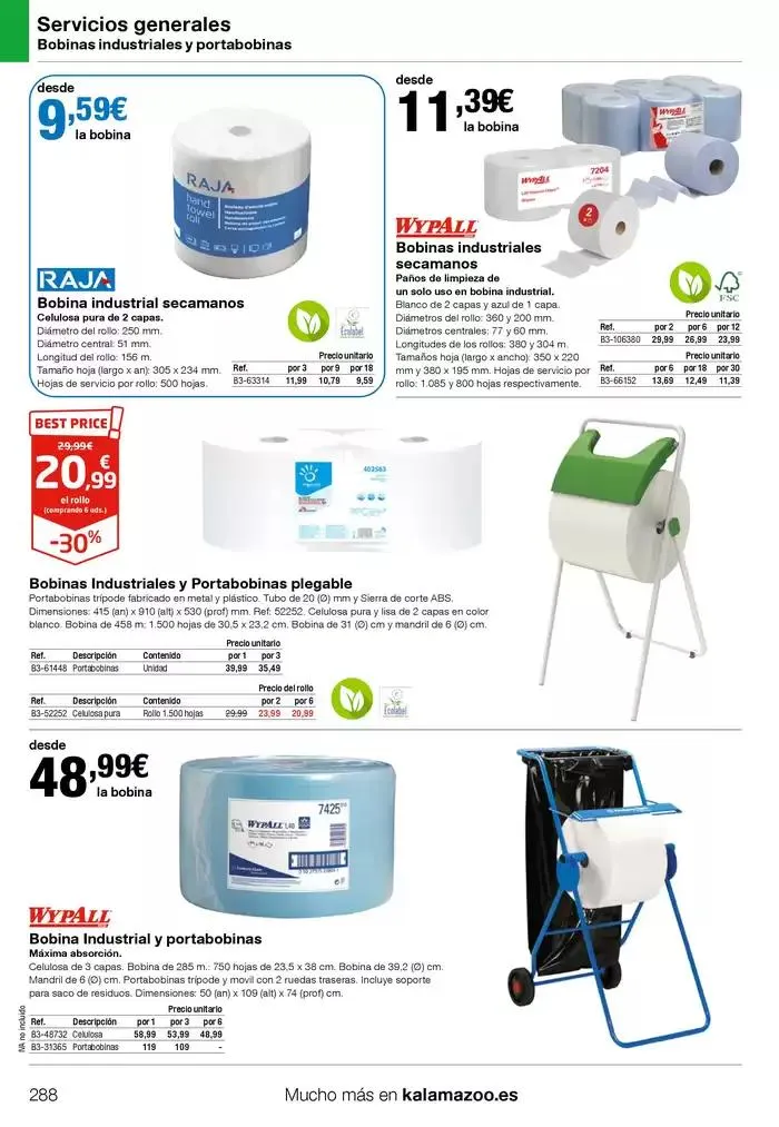 Catálogo de Staples Kalamazoo Catálogo General 9 de enero al 30 de septiembre 2025 - Página 288