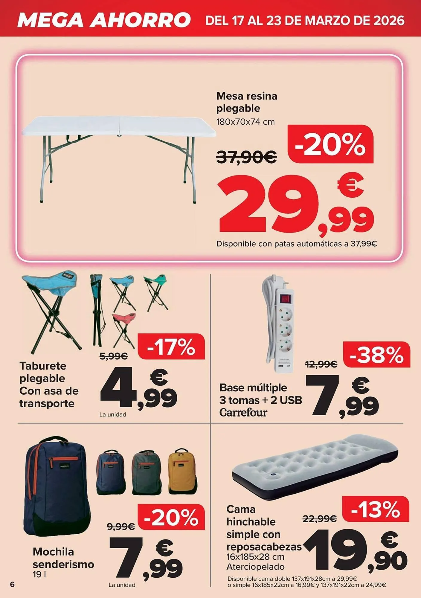 Catálogo de Folleto Carrefour 17 de marzo al 23 de marzo 2026 - Página 6