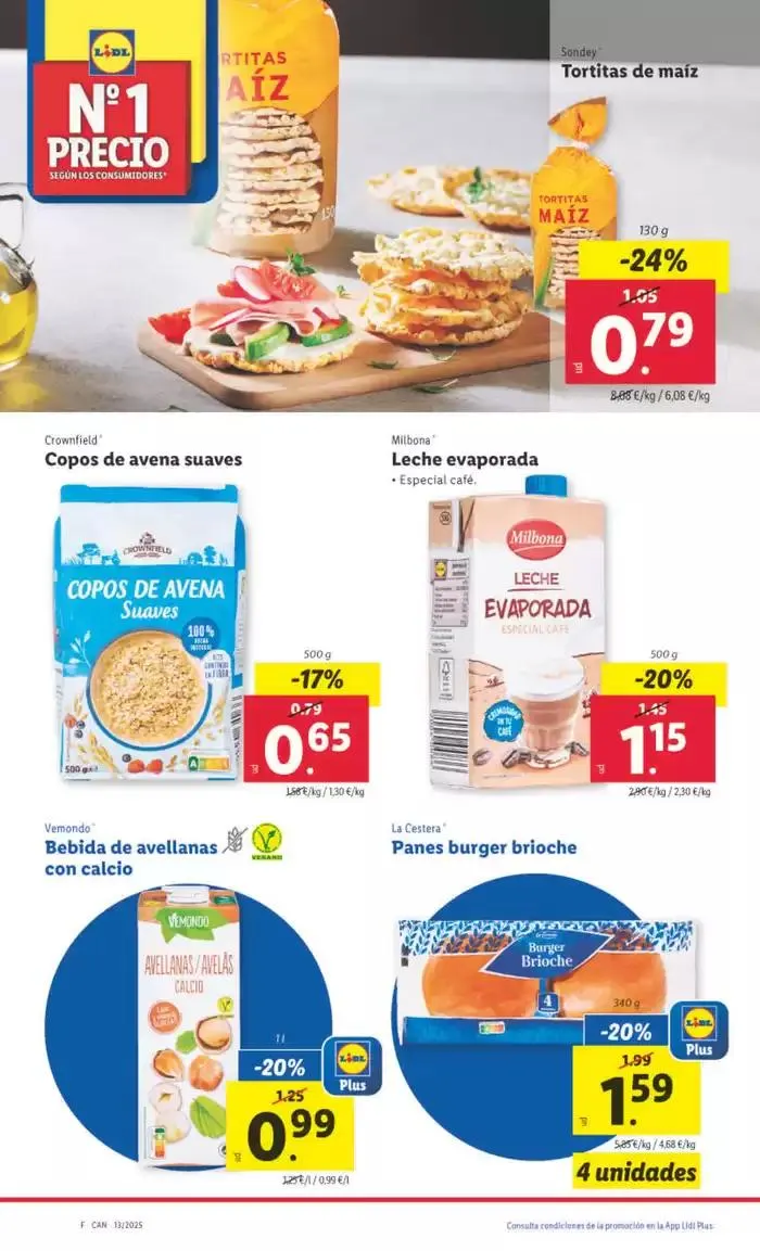 Catálogo de № 1 PRECIO - Ofertas válidas del 24/03 al 30/03 24 de marzo al 30 de marzo 2025 - Página 10