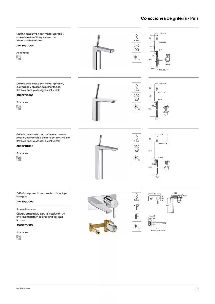 Catálogo de Grifería 9 de enero al 31 de diciembre 2025 - Página 33