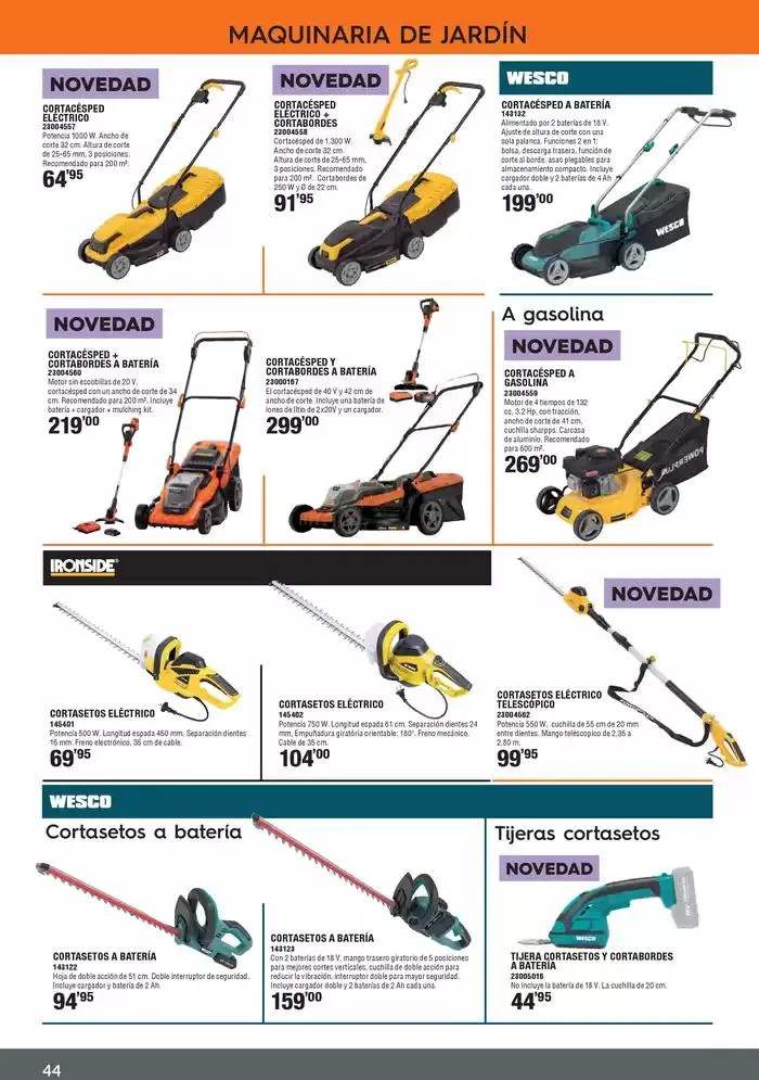 Catálogo de Especial Jardín 22 de marzo al 27 de junio 2025 - Página 44