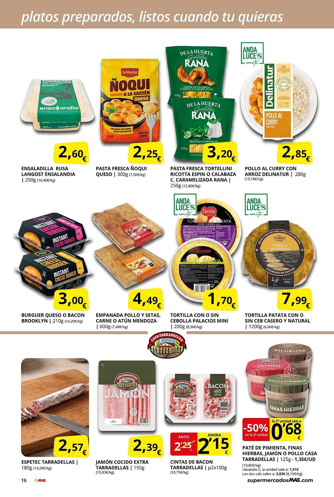 Catálogo de Folleto Supermercados MAS 30 de abril al 28 de mayo 2026 - Página 16