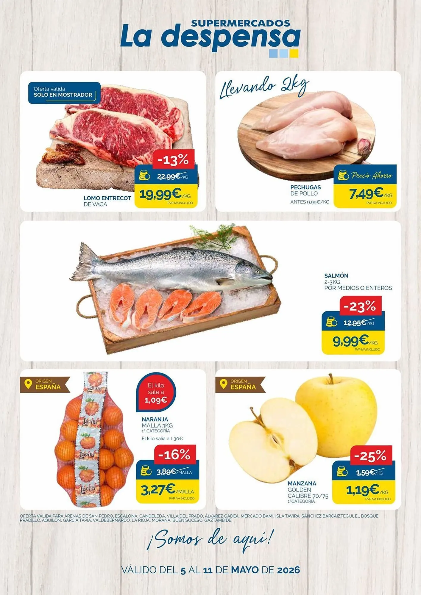 Catálogo de Folleto Supermercados La Despensa 5 de mayo al 11 de mayo 2026 - Página 1