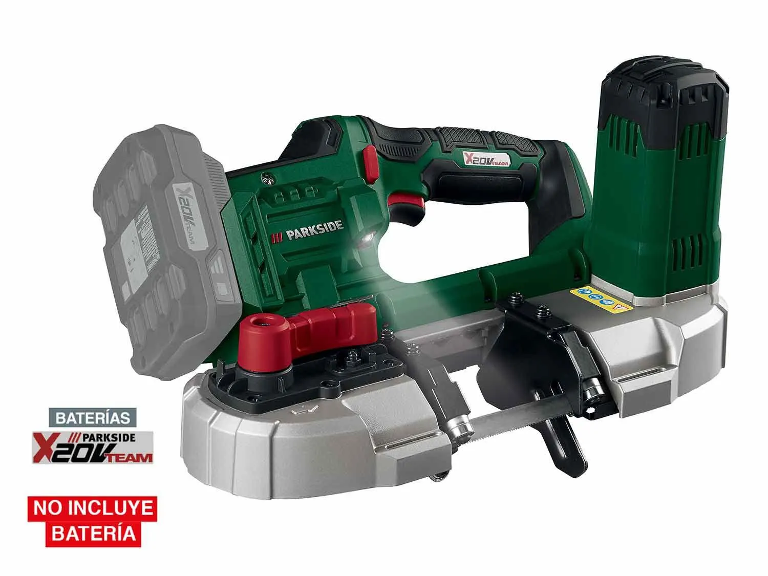 Sierra de cinta inalámbrica 20 V