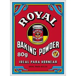 ROYAL Baking Powder preparado en polvo con gasificantes para hornear 5 sobres paquete 80 g