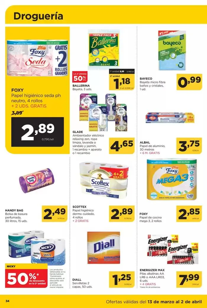 Catálogo de Ofertas válidas del 13 de Marzo al 2 de Abril 13 de marzo al 2 de abril 2025 - Página 34