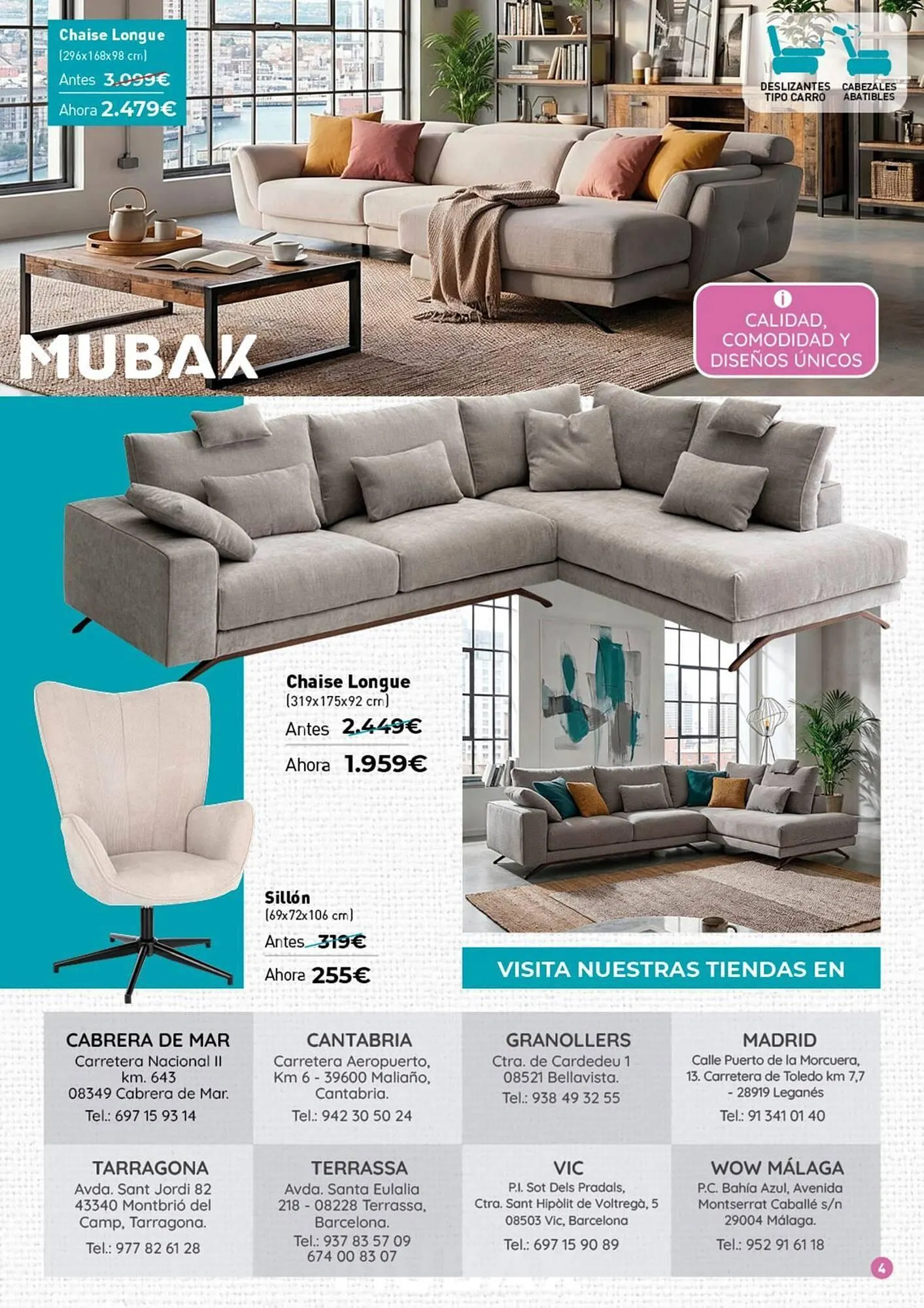 Catálogo de Folleto Mubak 1 de abril al 30 de abril 2026 - Página 4