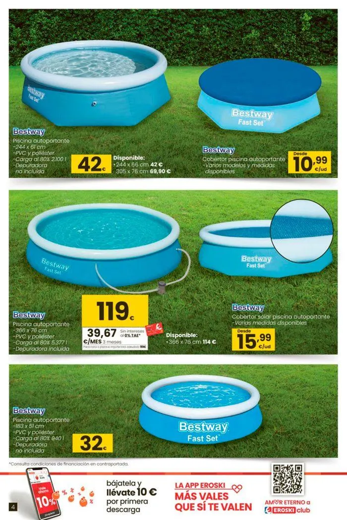 Catálogo de Terraza y Jardín EROSKI 3 de mayo al 29 de mayo 2024 - Página 4