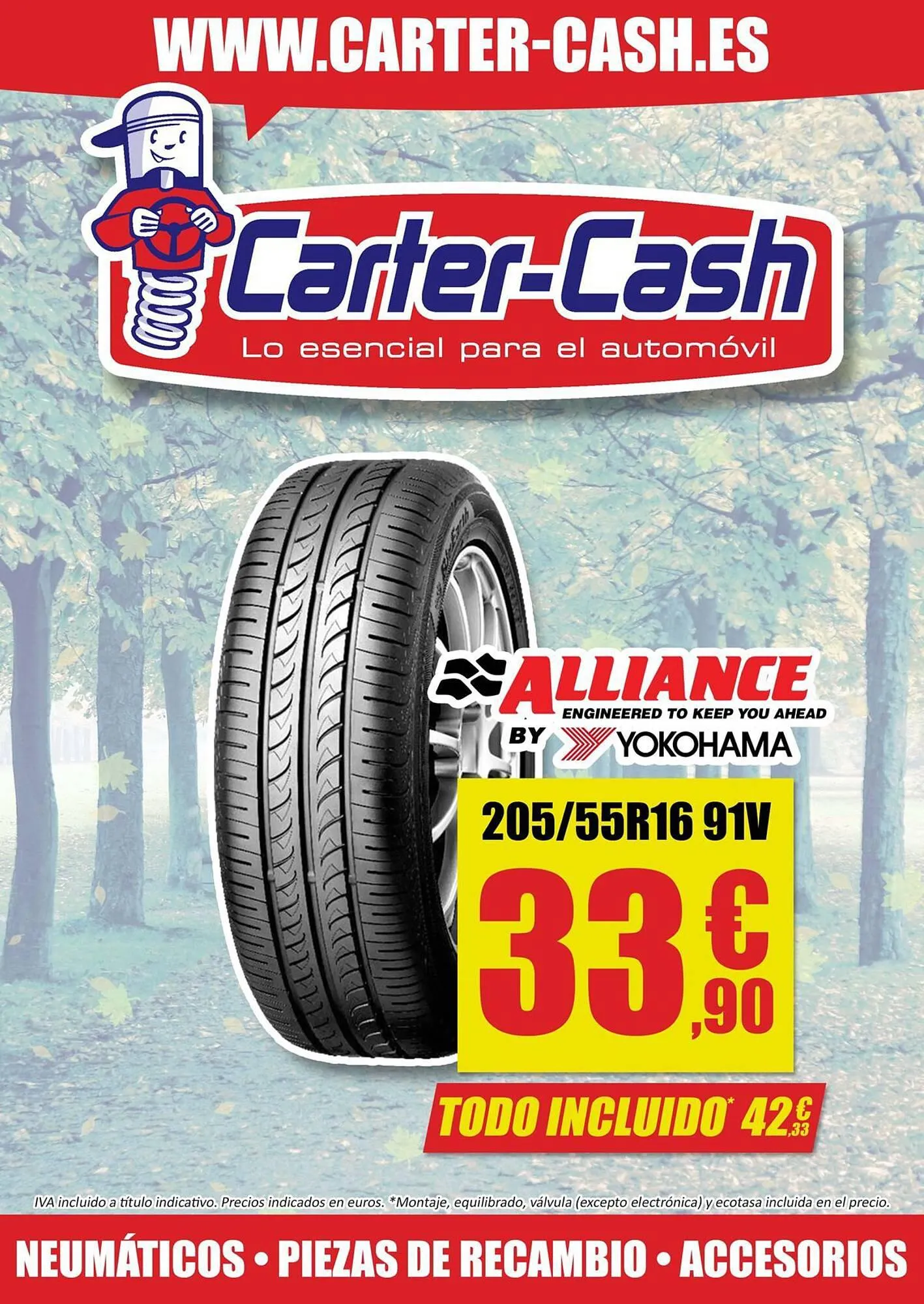 Folleto Carter Cash - 1