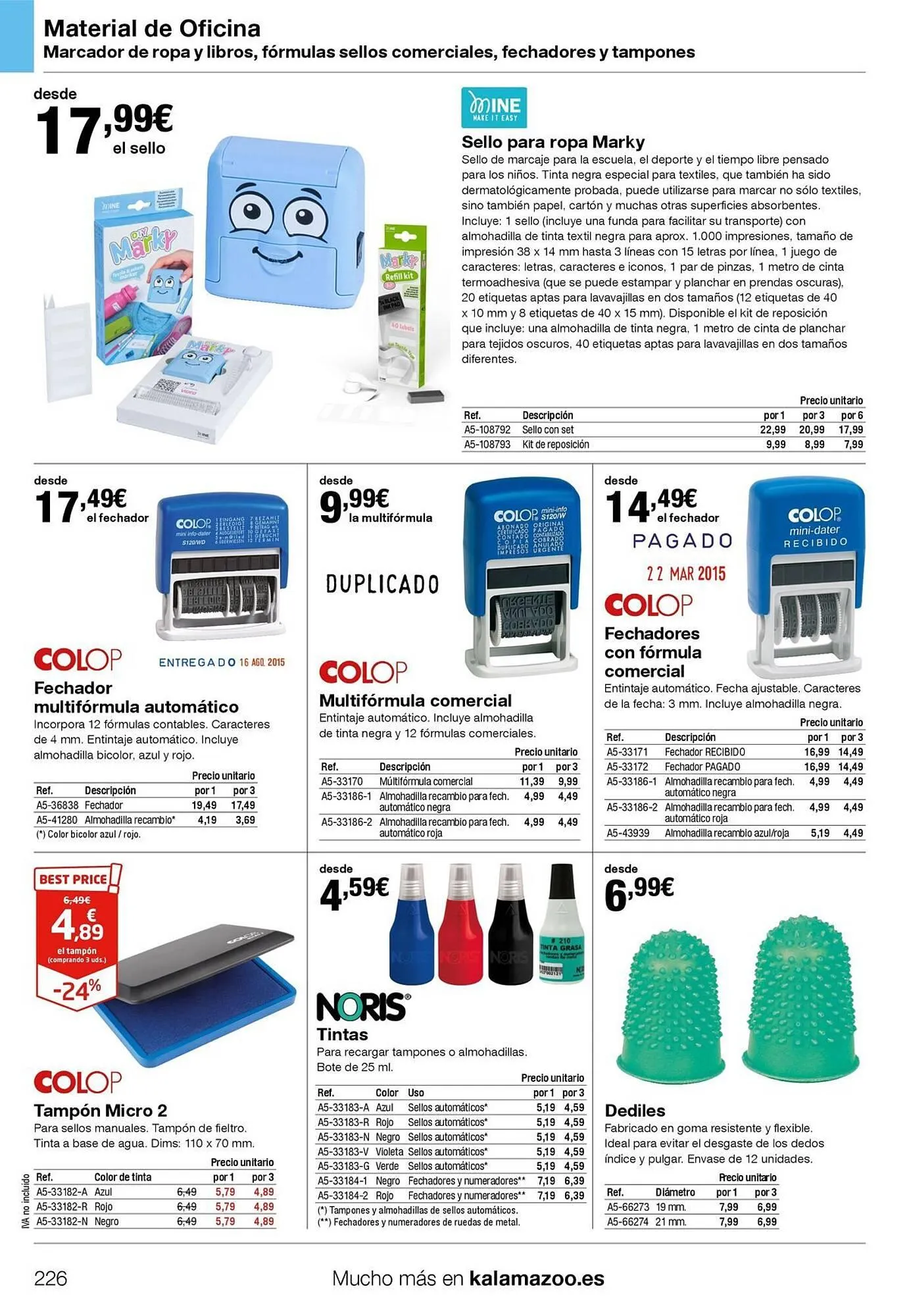 Catálogo de Folleto Staples Kalamazoo 19 de enero al 31 de diciembre 2026 - Página 226