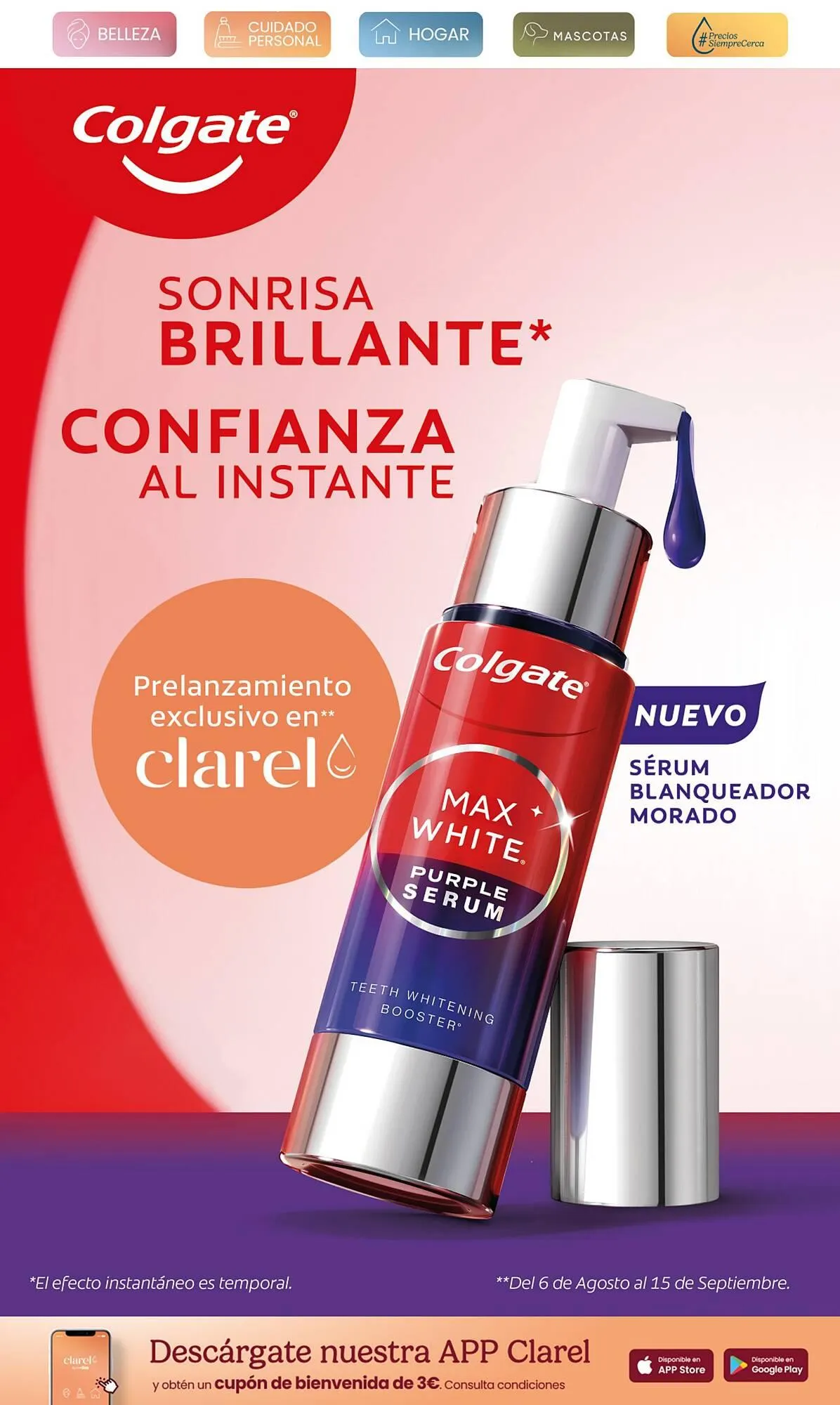 Catálogo de Folleto Clarel 27 de agosto al 9 de septiembre 2025 - Página 8