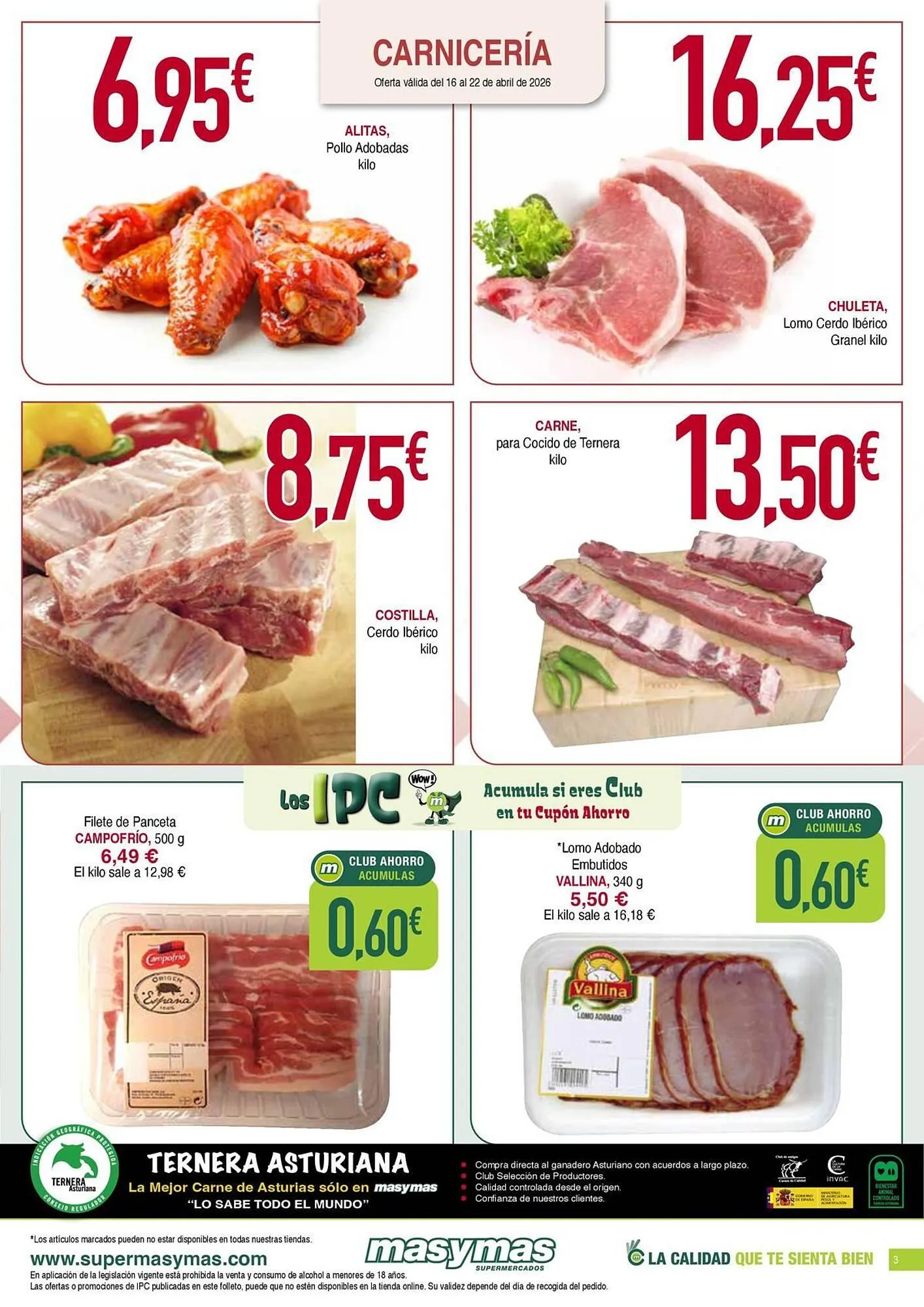 Catálogo de Folleto Masymas 16 de abril al 22 de abril 2026 - Página 3