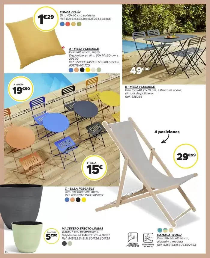 Catálogo de Muebles & deco, ¿cual es tu estilo? 9 de abril al 5 de mayo 2025 - Página 14