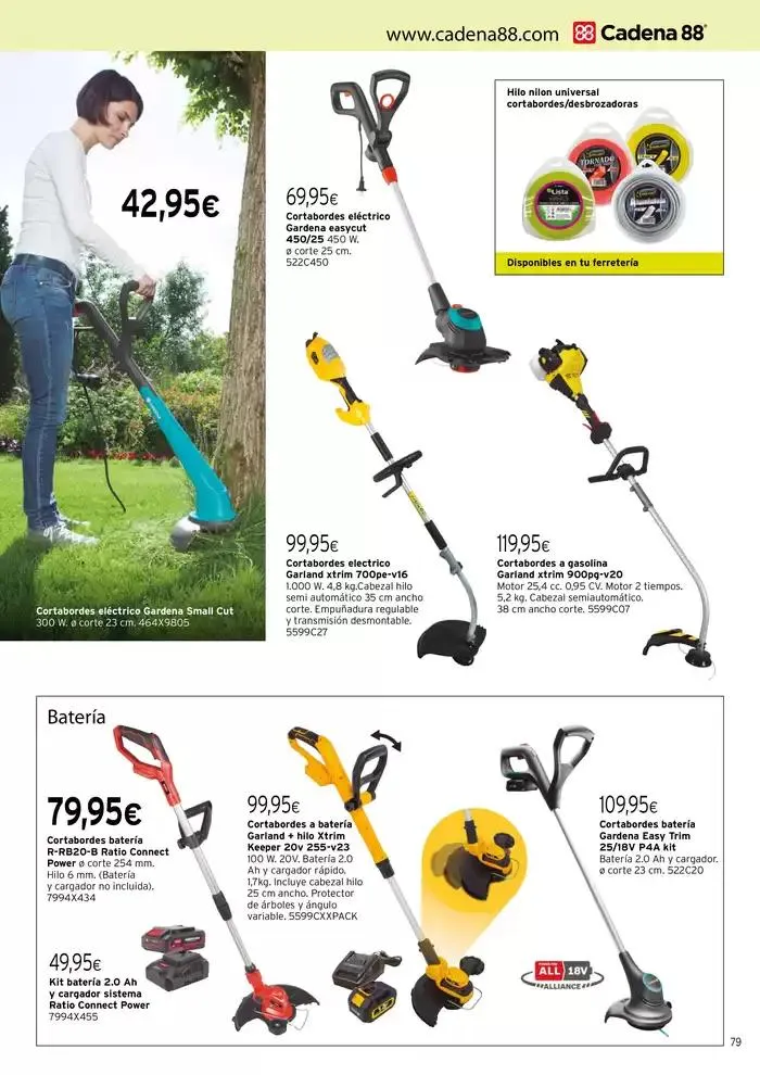 Catálogo de Transforma tu jardín y terraza 1 de enero al 31 de diciembre 2025 - Página 79