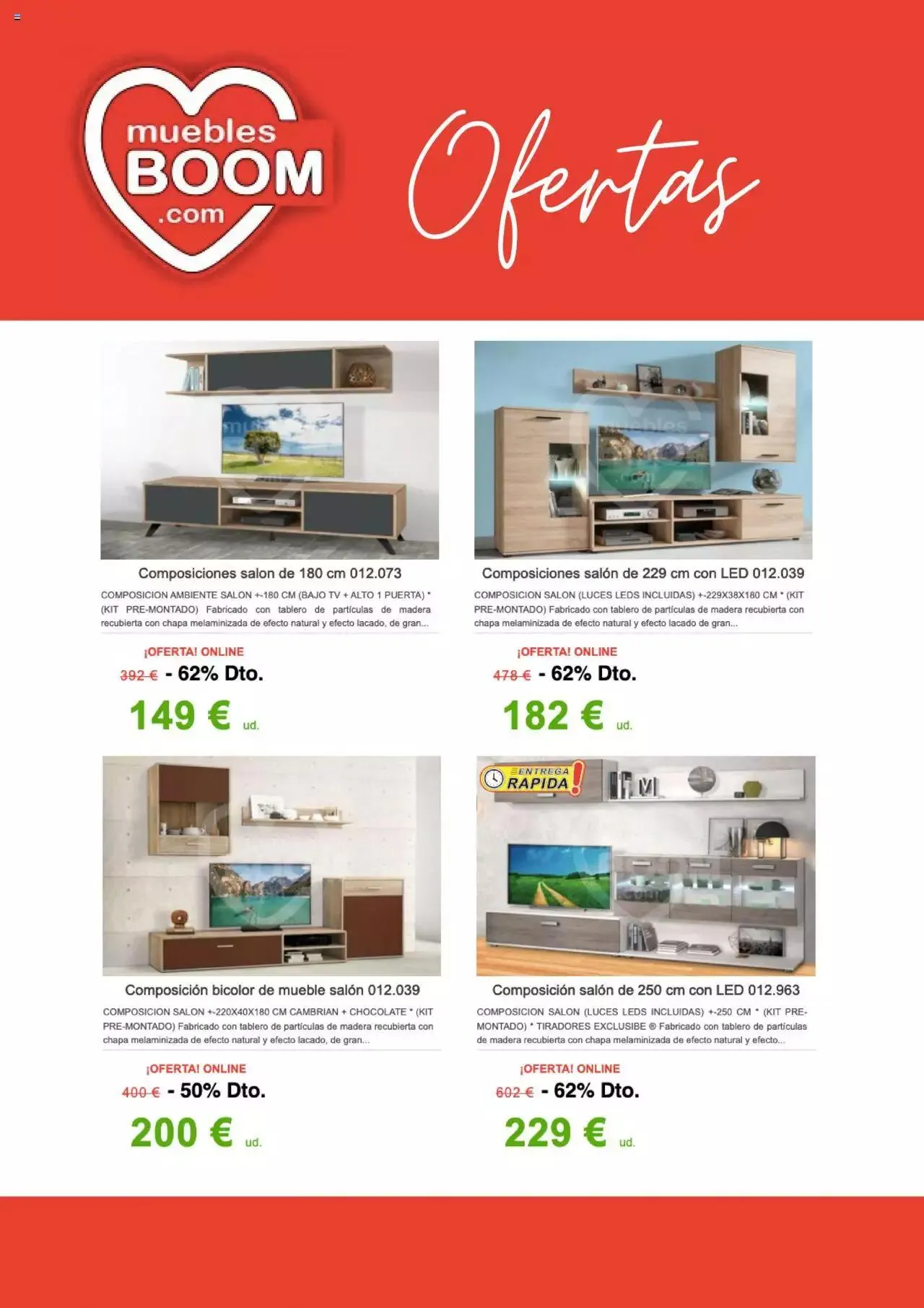 Catálogo de Muebles Boom - Folleto 2 de enero al 31 de diciembre 2023 - Página 5