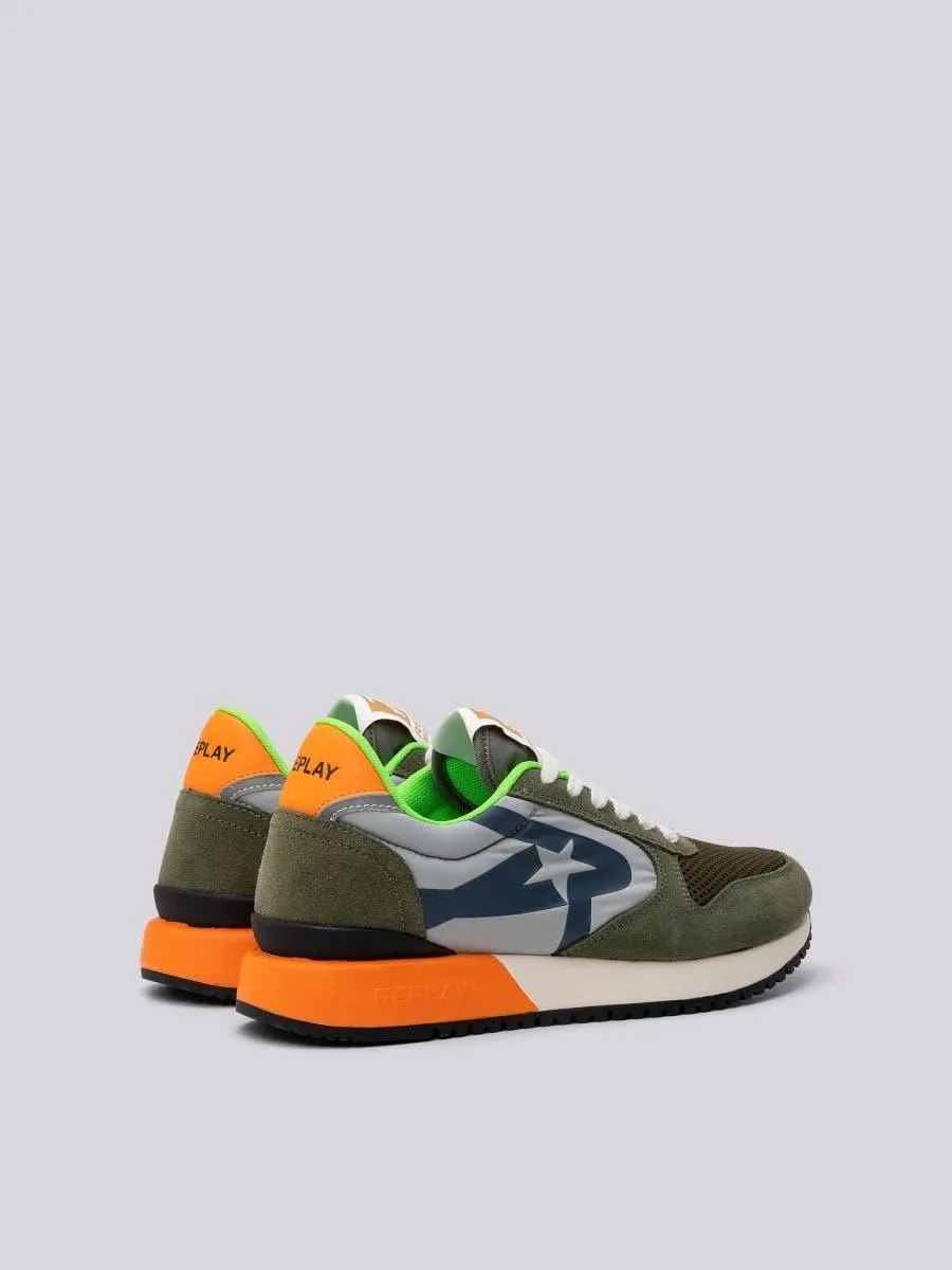 Zapatillas de pala baja con cordones Fiber M Tecno